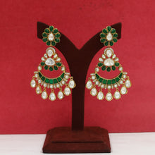 Moissanite Chandbali Kundan Earring 19999-87