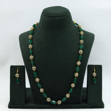 Long Neck Pearl Necklace Set 15483-42