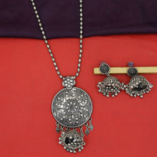 Medium Oxidized Pendant Set 6936-28