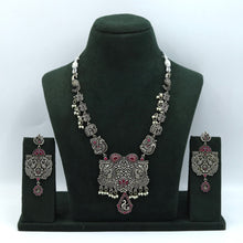 Medium Oxidized Pendant Set 4373-R