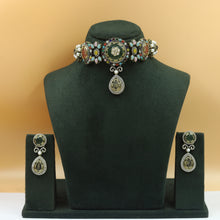 Sabya Inspired Choker Kundan Necklace Set 19990-95
