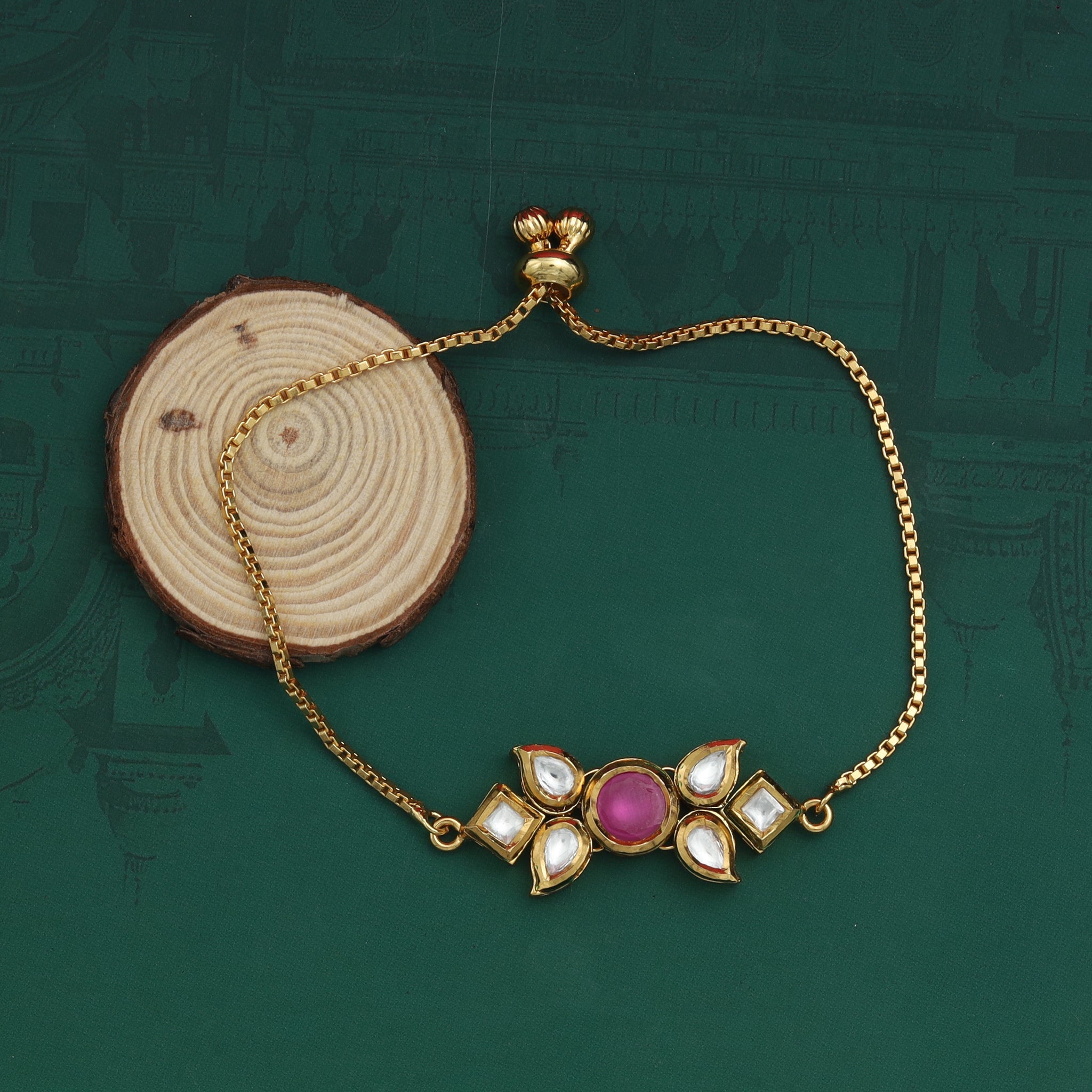 Kundan Bracelet 8429-73