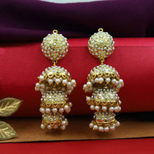 Jhumki Jadau Earring 16006-65