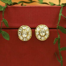 Moissanite Choker Kundan Necklace Set 20001-87