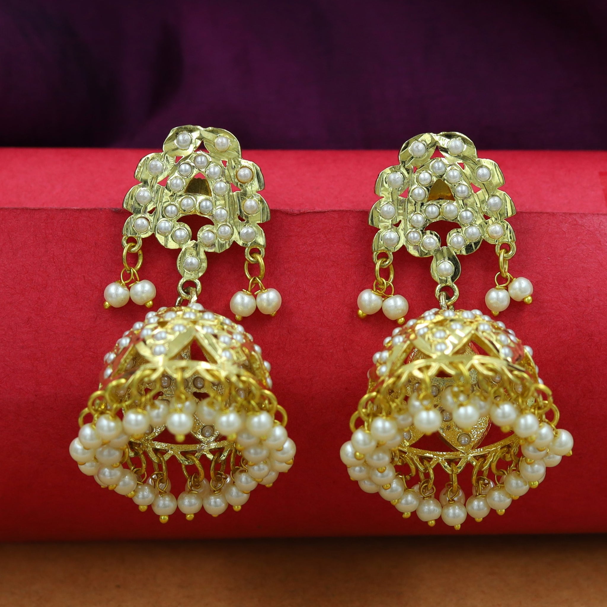 Jhumki Jadau Earring 15994-65