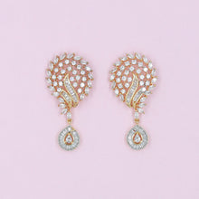 Medium Size Zircon/AD Pendant Set 9726-08