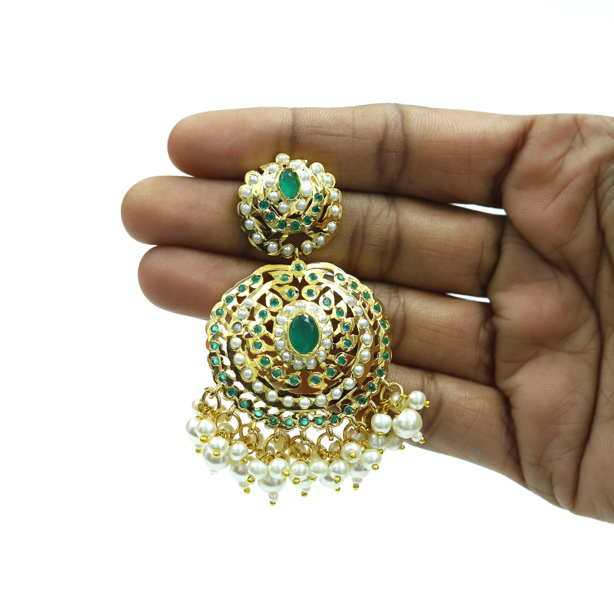 Danglers Jadau Earring 15997-65
