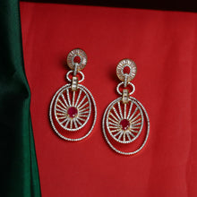 Ruby Zircon/AD Earring 16823-3971