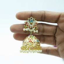 Jhumki Jadau Earring 16000-65