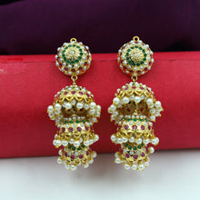 Jhumki Jadau Earring 16006-65