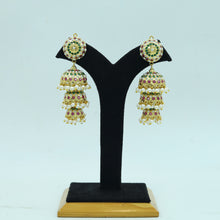 Jhumki Jadau Earring 16006-65