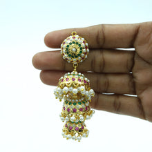 Jhumki Jadau Earring 16006-65