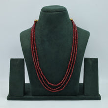 3 Line Pearl Necklace Set 16465-80