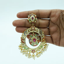 Chandbali Jadau Earring 16005-65