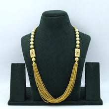 Mint Green Pearl Necklace Set