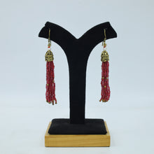 Ruby Pearl Necklace Set 8211-2050