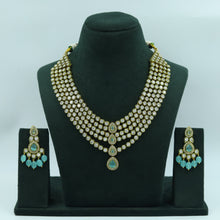 Round Neck Polki Necklace Set 3519-21