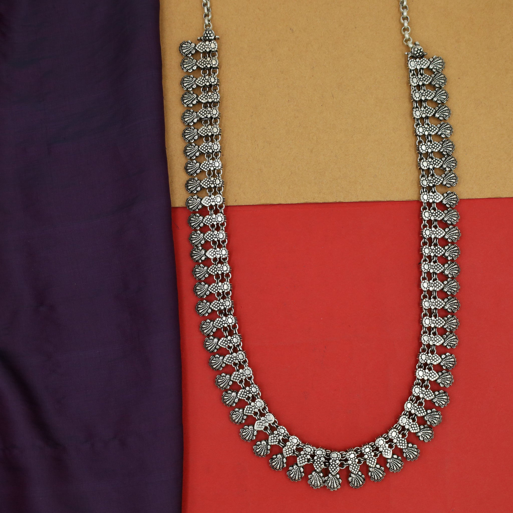 Heavy Oxidized Peandent Set 7622-82