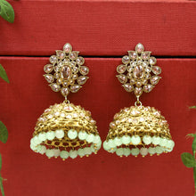 Mint Green Antique Earrings