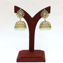 Mint Green Antique Earrings