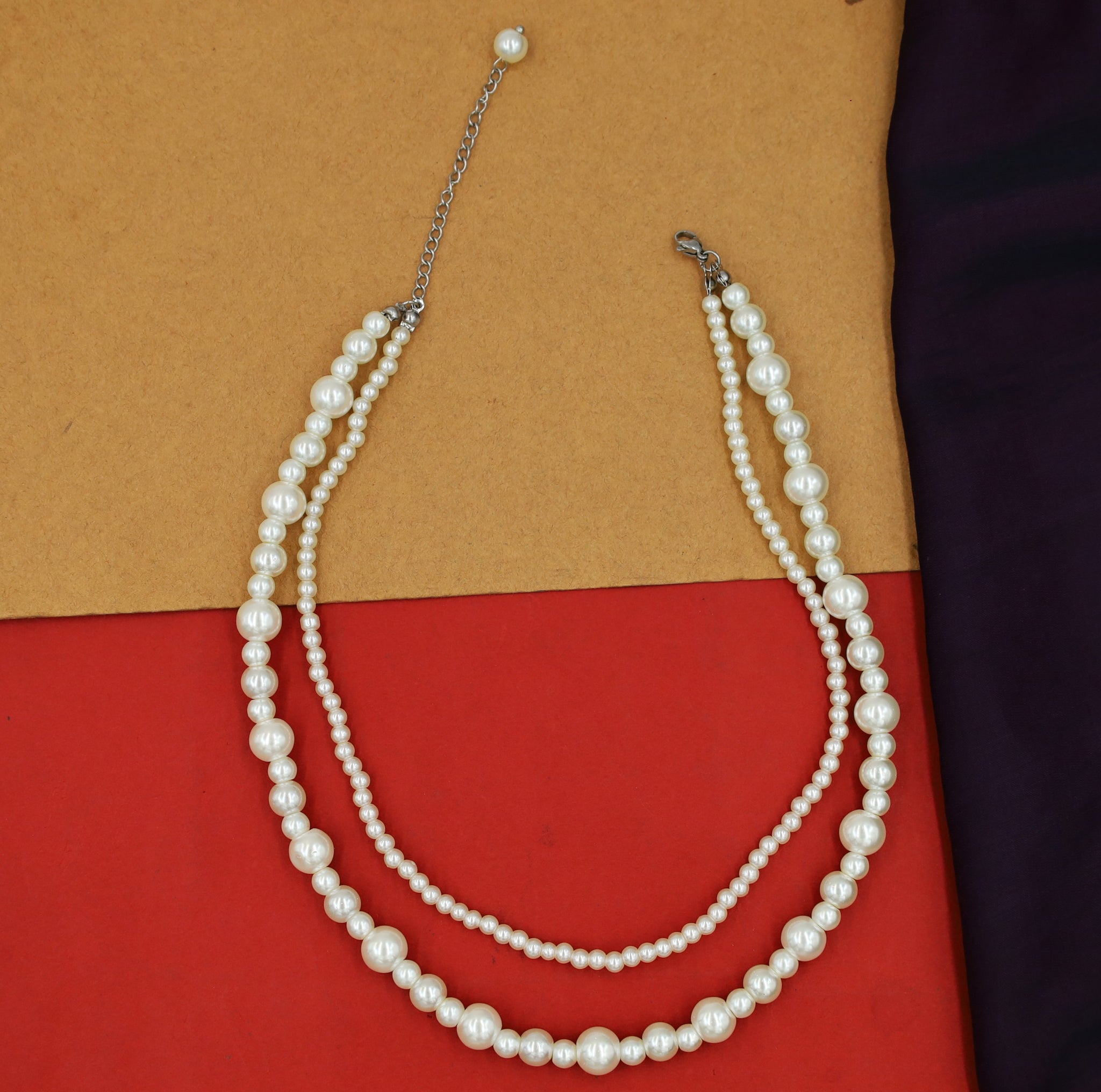 20 Inch Pearl Necklace Set 13128-33