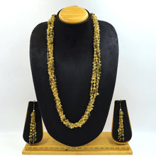 Orange Pearl Necklace Set  7327-0739