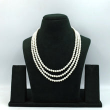 3 Line Pearl Mala Necklace 5177-80