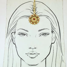 Kundan Maang Tikka 14166-100