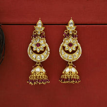 Jhumki Kundan Earring 10409-28