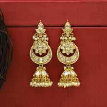 Jhumki Kundan Earring 10409-28
