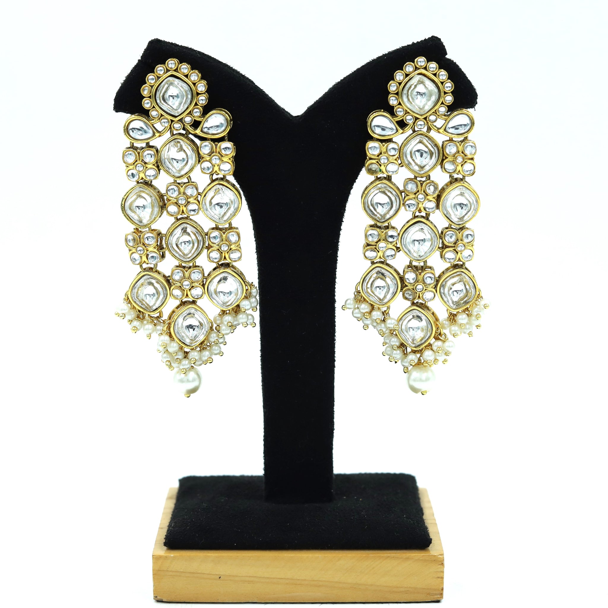Bridal Choker Kundan Necklace Set 15922-28