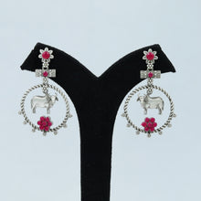 Chandbali Oxidized Earring 12614-28