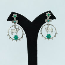 Chandbali Oxidized Earring 12614-28