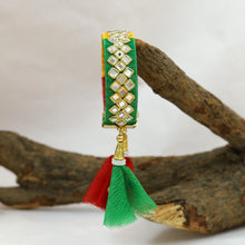Adjustable Bangle Women's Lumba Hand Made In India 20430-RCH
