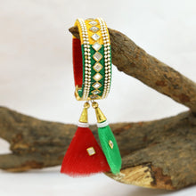 Adjustable Bangle Women's Lumba Hand Made In India 20430-RCH