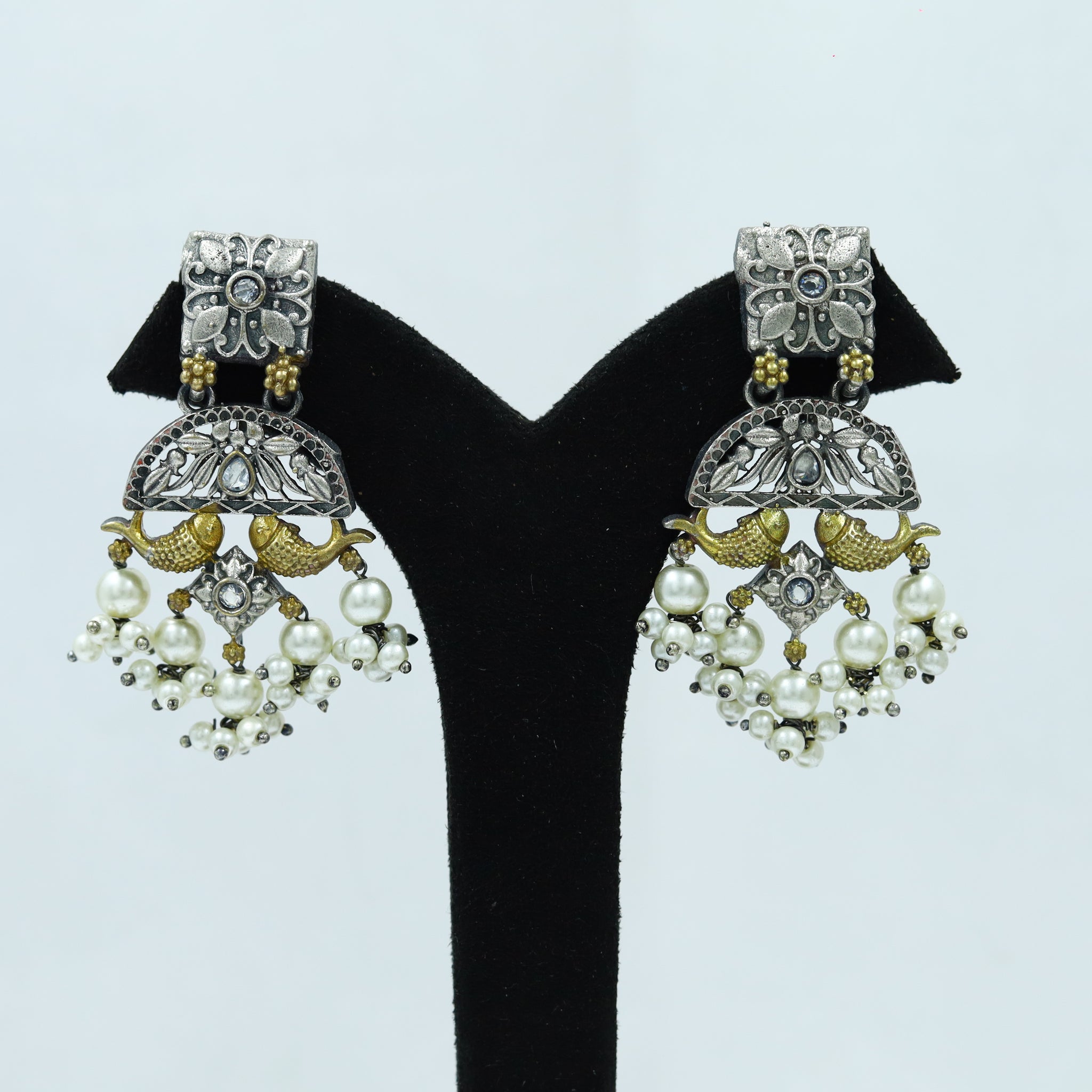 Danglers Oxidized Earring 13171-33