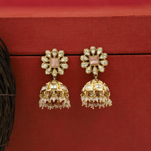 Jhumki Kundan Earring 10090-4