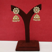 Jhumki Kundan Earring 10090-4