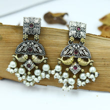 Danglers Oxidized Earring 13171-33