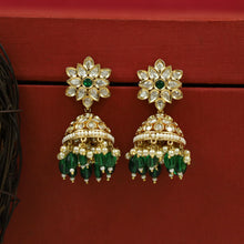 Gold Kundan Earring 5485-69