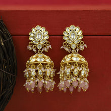 High Quality Kundan Earring 20072-7256