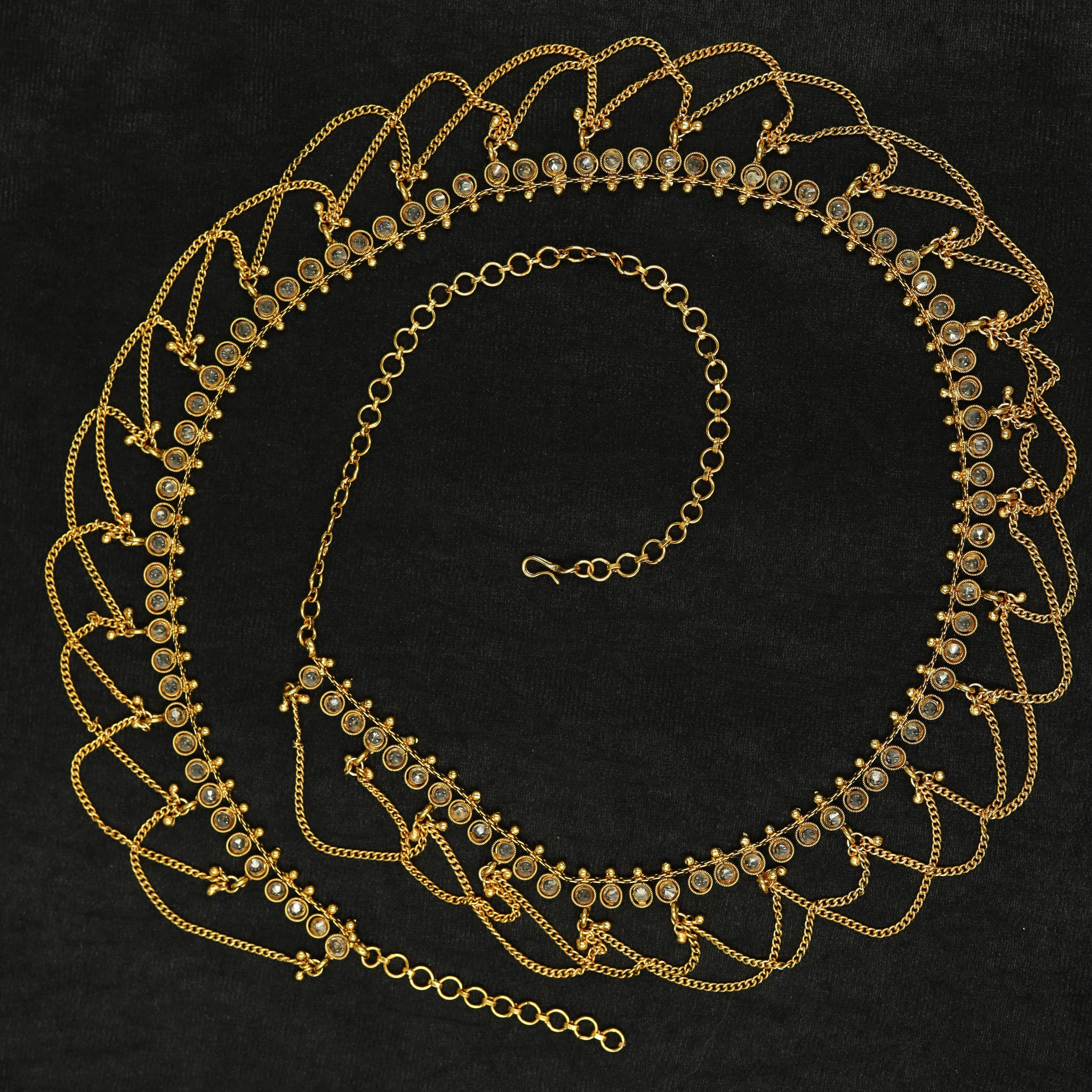 Buy Gold Kamarband Online 6844674998325 Dazzles Jewellery