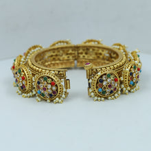 Antique Gold Finish Bangles/Kada 6343-28