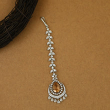 Silver Polish Maang Tikka 6828-69