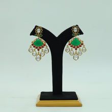 Sabyasachi Inspired Round Neck Kundan Necklace Set 16041-87