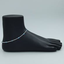 Pure 925 Hallmarked Silver Anklet 9777-22