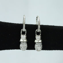 Silver Plated Zircon/AD Pendant Set 2514-6579
