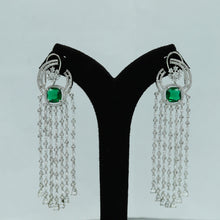 Danglers Zircon/AD Earring 12996-34
