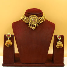 Choker Polki Necklace Set 4892-21