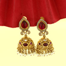 Jhumki Kundan Earring 18337-28
